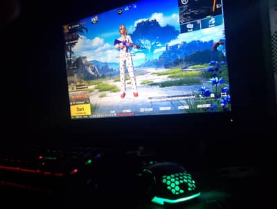 Complete Setup For Sell with Chair and table