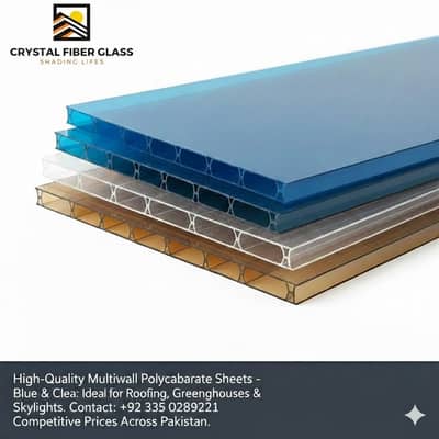 Best Polycarbonate Fiber Sheets in Karachi | Roofing, Skylight