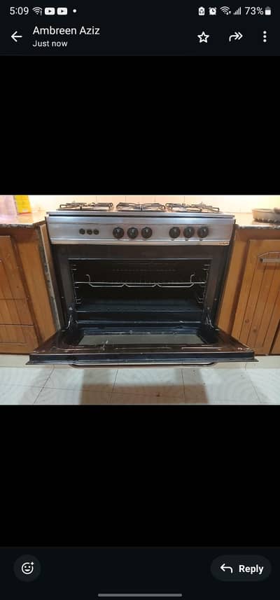 large oven cooking range for sale