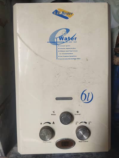 BESTO GAS GEYSER 6 LITER