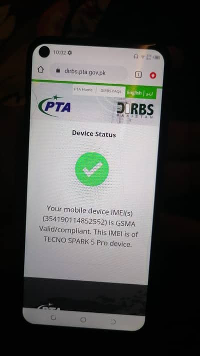 Techno Spark 5 Pro 4/64 Approved Condition 10/5