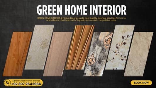 PVC Panel/ WPC Flouted Panel/ Wallpaper/ Ceiling/ Wooden Vinyl Floor/