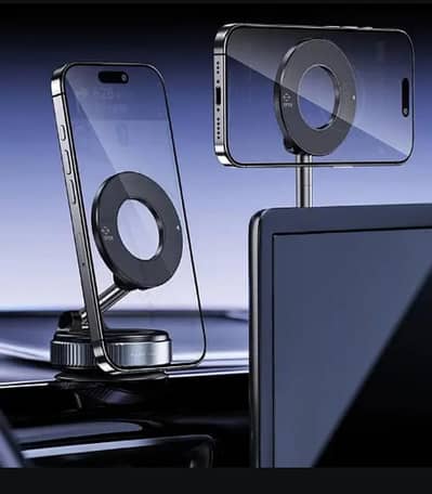 360 Degree Magnetic Phone Holder Strong Suction Dashboard Mount