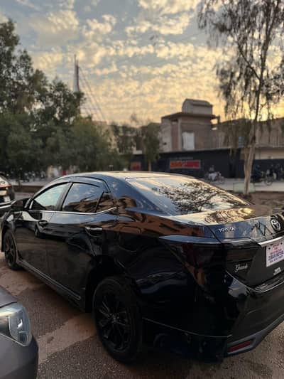 Toyota Altis Grandi 2023 Black Interior PPF USA and Ambiance