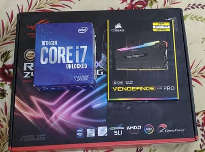 Intel core i7 10th gen Package