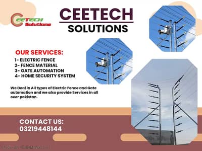 Wholesale Electric Fence & Gate Motor Material ,in lahore