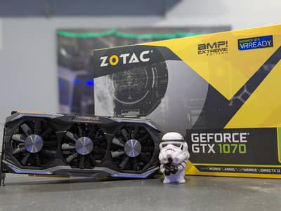 Gtx 1070 8gb zotac with box