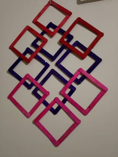 made with sticks home decor