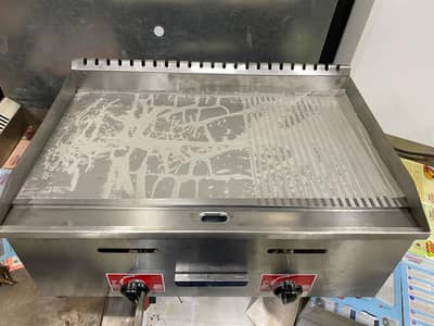 Commercial Gas & Electric Hotplate 2.5 Ft Tabletop Hot Plates Karachi