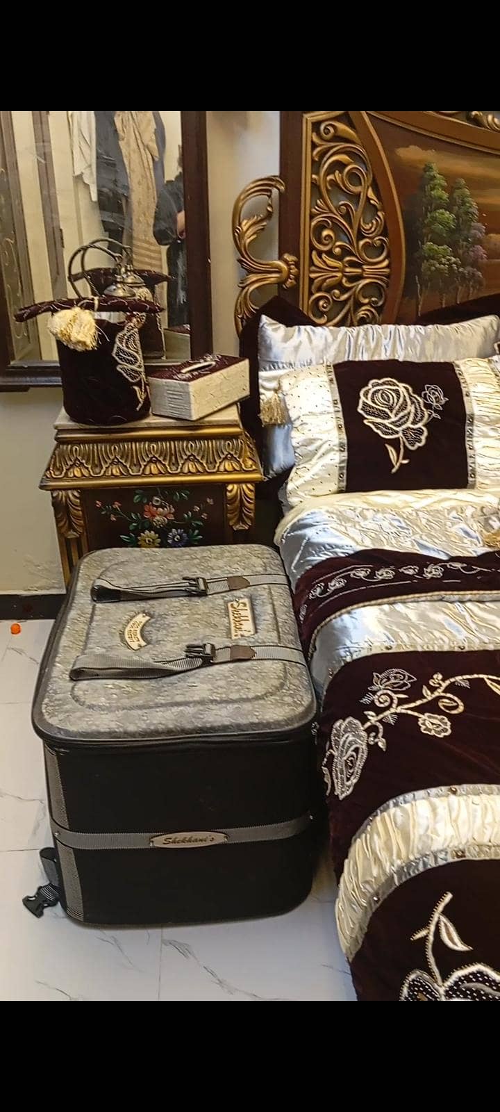 bridal bed set 0