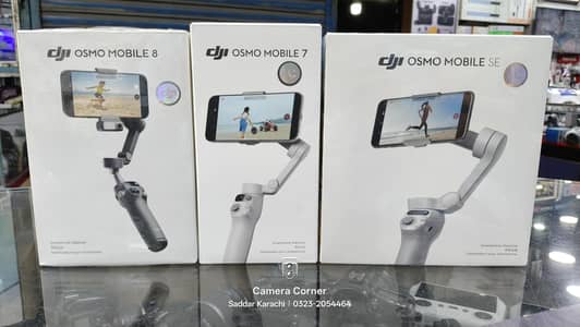 Dji Osmo Mobile 8 and 7 DJI Osmo Mobile SE