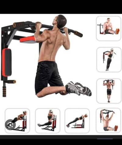 Spancare Home Gym Pull Up Bar Wall Mounted Chin Up Bar|Pull-Up Bars