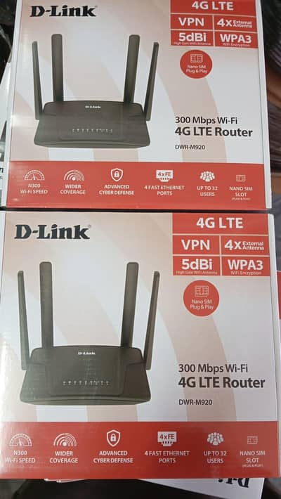 Dlink 4G SIM Router