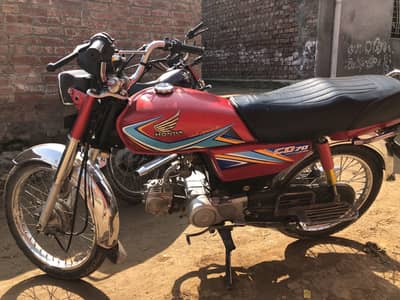 Honda cd70 19 model