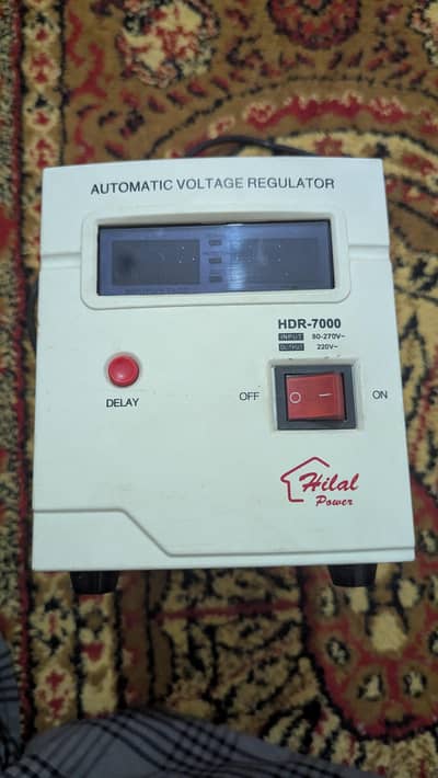 Hilal Power HDR-7000 Automatic Voltage Regulator for sale.