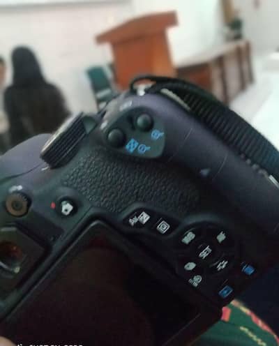 canon 750 d with 18-55 lens