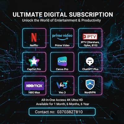 IPTV UTRA 8K,4ki IPTV | B1g IPTV  | 5g IPTV | Crystal IPTV