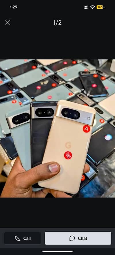 Google Pixel 6 , 7, 8  Official PTA Approved - Excellent Condition