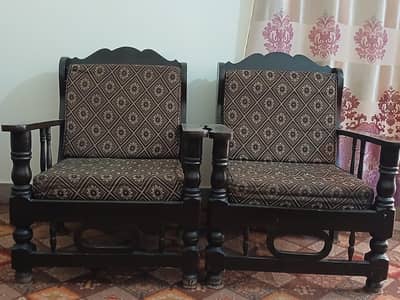 VINTAGE BEST WOOD QUALITY SOFA SET
