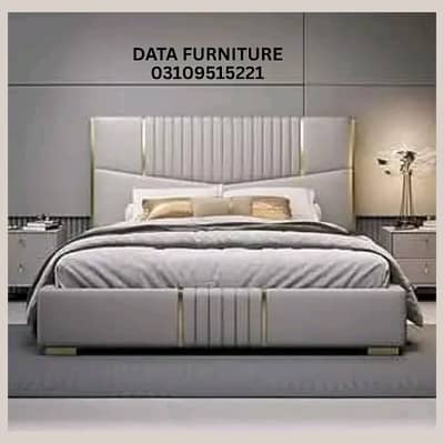 Double bed/king size bed/dressing table/bed set/Poshish bed/furniture