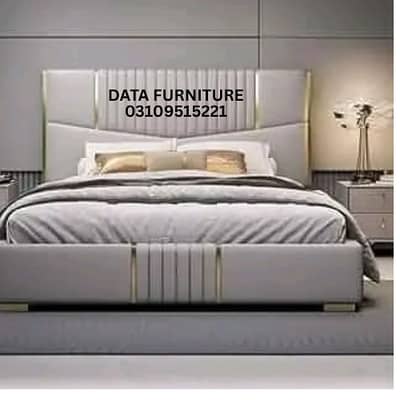 Double bed/king size bed/dressing table/bed set/Poshish bed/furniture