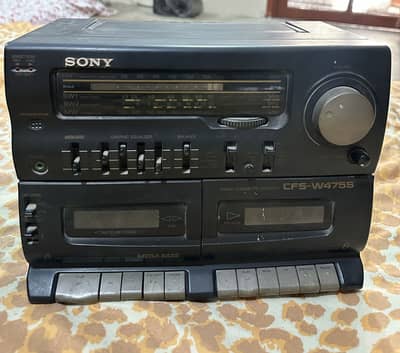 Sony Original Stereo Speakers, Powerful Sound | Vintage Look