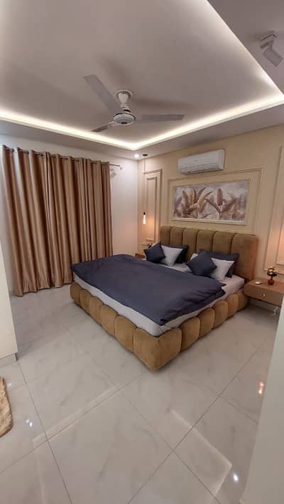 One Bed Furnished Apartment Available For Rent At   Zameen Opal 5th Floor