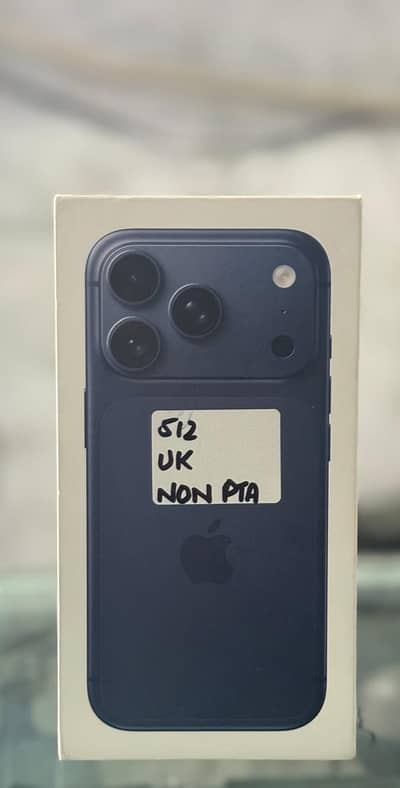 Apple 17 Pro 512GB Blue Uk Non pta Non Active
