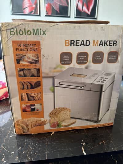 BioloMix Bread Maker – Brand New (Box Slightly Damaged)