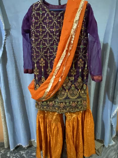Shirt,Gararah,Dupatta new condition