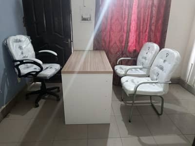 office table and chairs