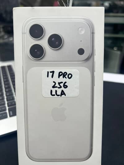 Apple 17 Pro 256GB White Lla Box pack Non pta Non Active