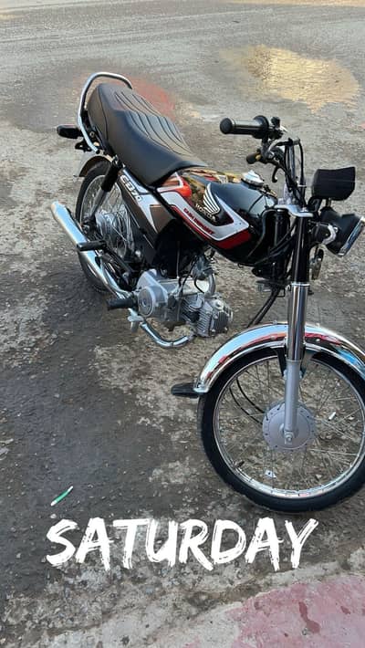 HONDA CD 70 BLACK COLOUR