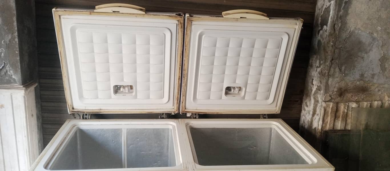 Double Door Chest Freezer for Sale - Good Working Condition 0