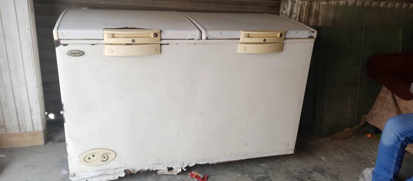 Double Door Chest Freezer for Sale - Good Working Condition 2