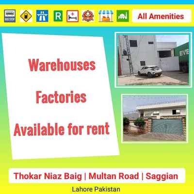 5000 Square Feet Warehouse Multan Road