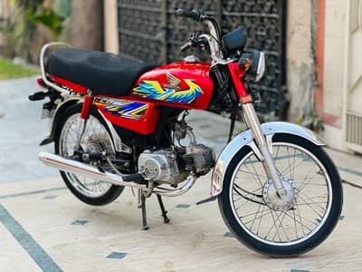 Honda CD 70 2021 total Genuine