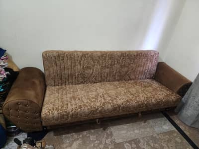 3 seater sofa cum bed