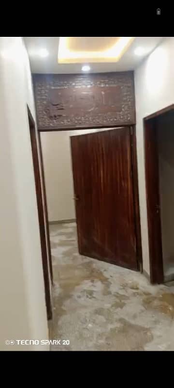 Upper portion with two bed attach bath for office software house or for bachelors in model town link road