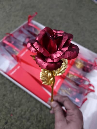 24K Gold Rose Valentine Gift Anniversary Gift Special Occasion Gift