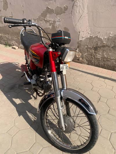 Red color bike Clean condition