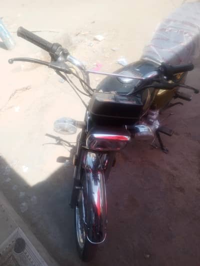 cg 125 golden edition self start