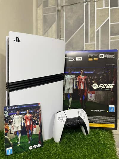 PS5 Pro 2TB + FC26 – Box Opened, Not Used – 265,000 PKR