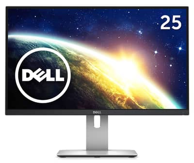25" Inch Dell 2K Borderless U2514H UltraSharp sRGB 99% Graphic Monitor