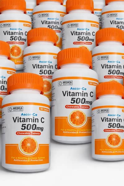 “Vitamin C Tablets – Immunity Booster & Skin Brightening Supplement”