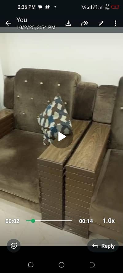 5 seater sofa in v good condition