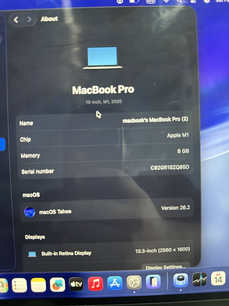 Macbook Pro M1 3