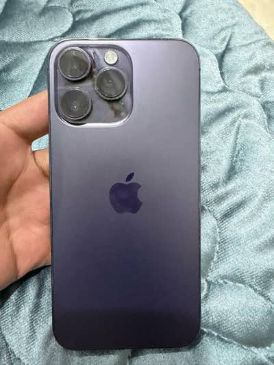 Iphone 14 pro max   Purple Color  256 gb Storage Non PTA with box
