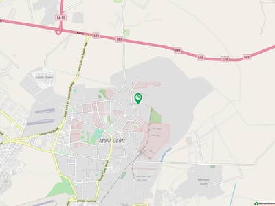 2ND TO CORNER DOUBLE ROAD 500 SQ YD JUST MAKE 50% DOWN PAYMENT FOR CHANCE DEAL PRICE