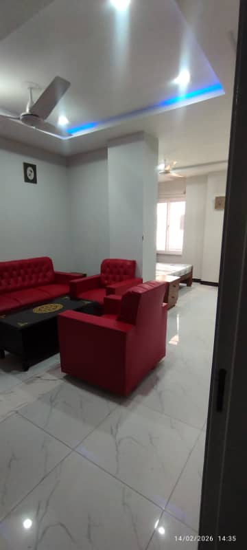One Bed new Furnish Apartment available for rent in E-11/2 medical society
